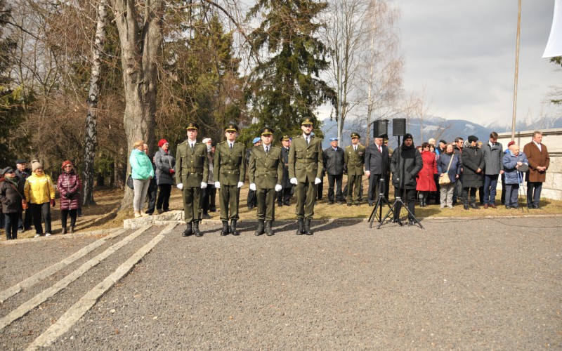 Memorial act on the occasion of the 77th anniversary of the liberation of the town, Liptovský Mikuláš, April 4th 2022