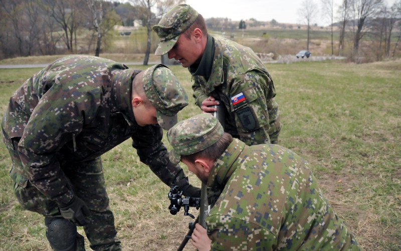 Odborná príprava kadetov vo VP Lešť, delostrelecké jednotky, 22. 04. 2022