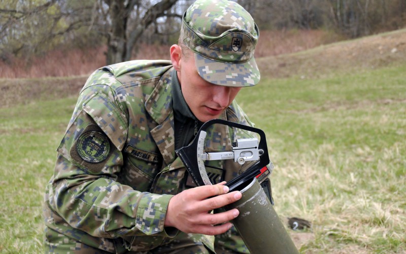 Odborná príprava kadetov vo VP Lešť, delostrelecké jednotky, 22. 04. 2022