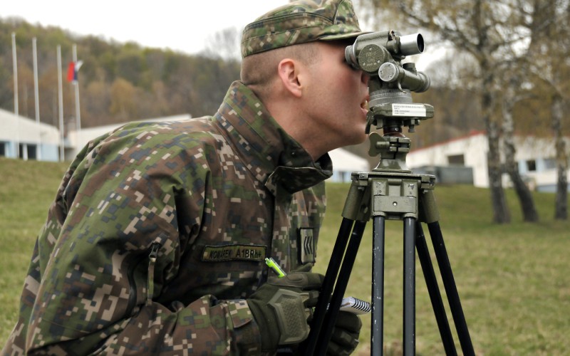 Odborná príprava kadetov vo VP Lešť, delostrelecké jednotky, 22. 04. 2022