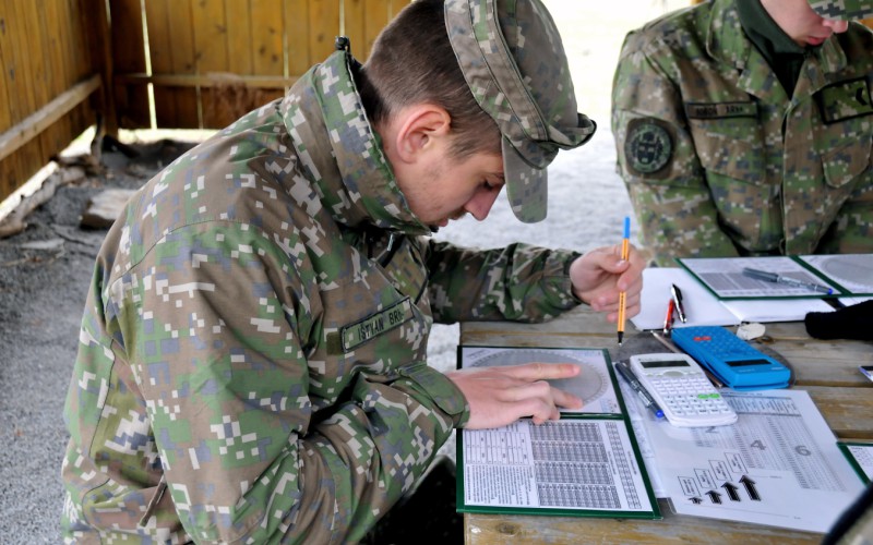 Odborná príprava kadetov vo VP Lešť, delostrelecké jednotky, 22. 04. 2022