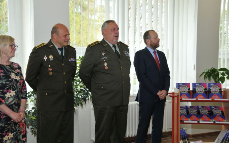 Krst novej vysokoškolskej učebnice: Rádiotechnický prieskum, 06. 05. 2022