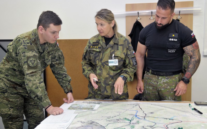 Medzinárodné cvičenie "Multinational Military Police Battalion", 19. - 23. 05. 2025