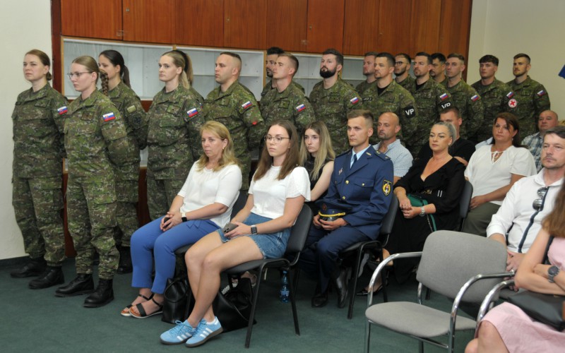 Ukončenie 33. Dôstojníckeho kurzu pre absolventov vysokých škôl, 27. 06. 2025