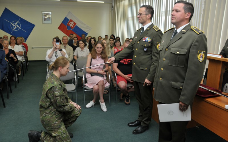 Ukončenie 33. Dôstojníckeho kurzu pre absolventov vysokých škôl, 27. 06. 2025