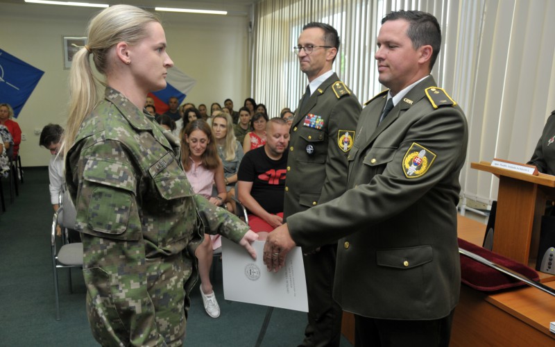 Ukončenie 33. Dôstojníckeho kurzu pre absolventov vysokých škôl, 27. 06. 2025