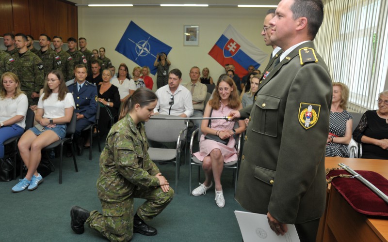 Ukončenie 33. Dôstojníckeho kurzu pre absolventov vysokých škôl, 27. 06. 2025