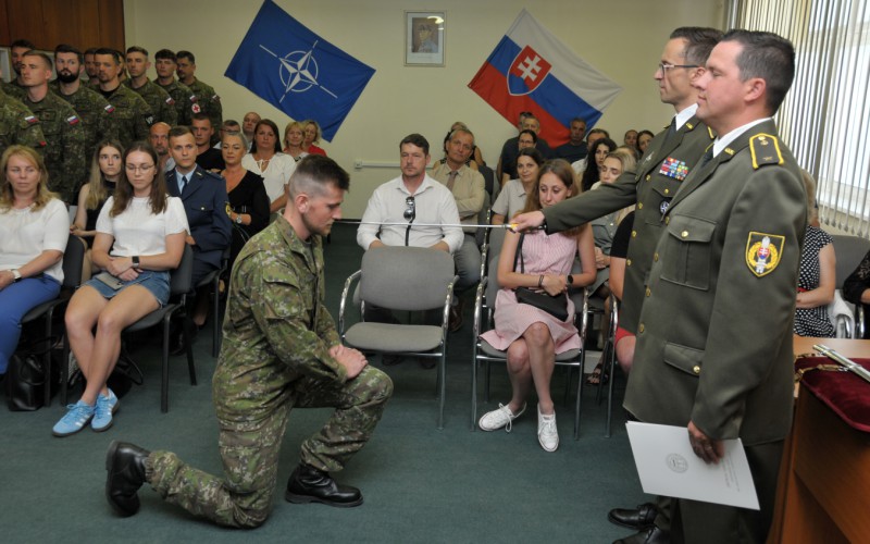 Ukončenie 33. Dôstojníckeho kurzu pre absolventov vysokých škôl, 27. 06. 2025