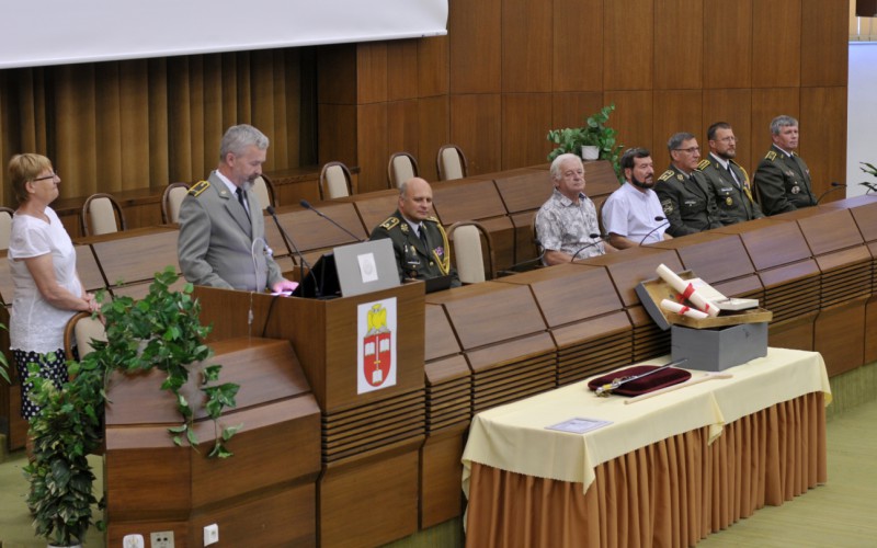 Pasovanie nových členov do "Cechu vojenskej logistiky", 30. 06. 2025