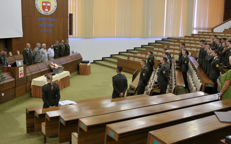 Pasovanie nových členov do "Cechu vojenskej logistiky", 30. 06. 2025