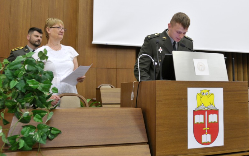 Pasovanie nových členov do "Cechu vojenskej logistiky", 30. 06. 2025