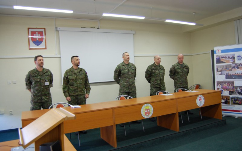 Final exams on University Graduates Officers’ Course, May 12th 2022