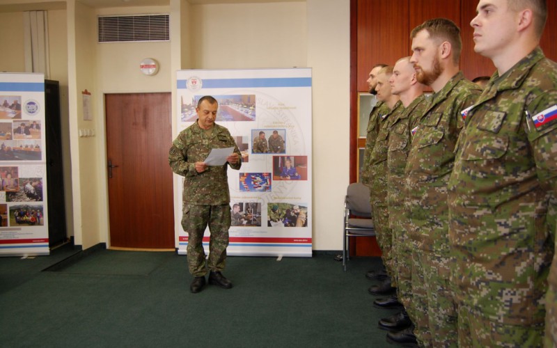 Final exams on University Graduates Officers’ Course, May 12th 2022