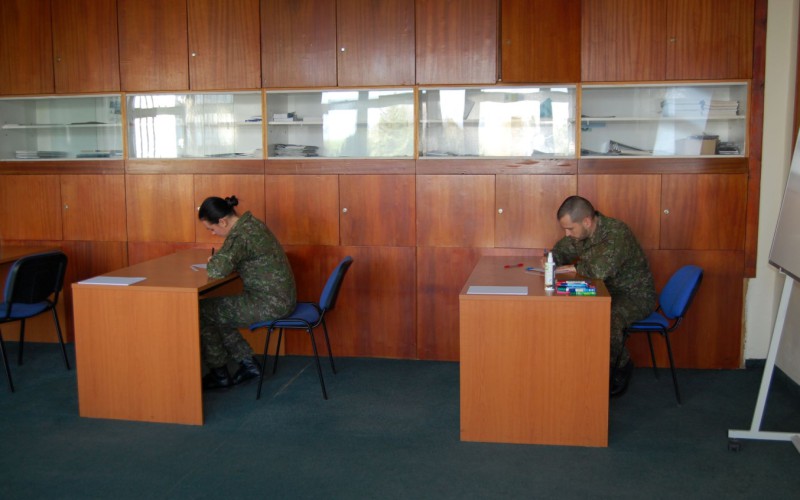 Final exams on University Graduates Officers’ Course, May 12th 2022