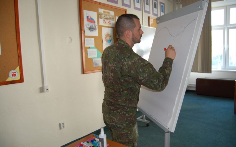 Final exams on University Graduates Officers’ Course, May 12th 2022