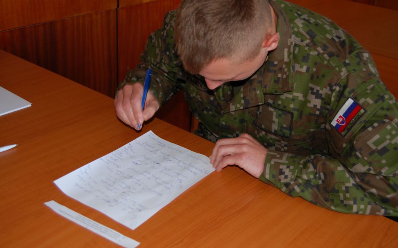 Final exams on University Graduates Officers’ Course, May 12th 2022