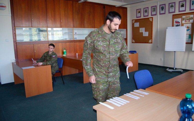 Final exams on University Graduates Officers’ Course, May 12th 2022