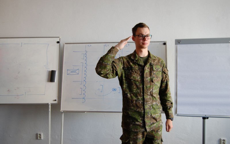 Final exams on University Graduates Officers’ Course, May 12th 2022