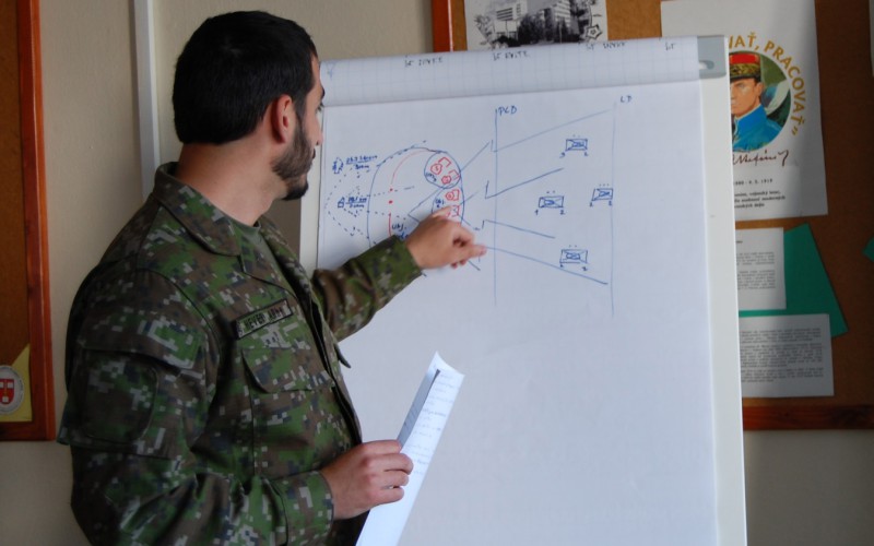 Final exams on University Graduates Officers’ Course, May 12th 2022