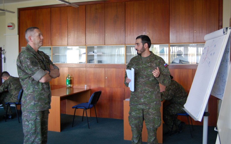 Final exams on University Graduates Officers’ Course, May 12th 2022