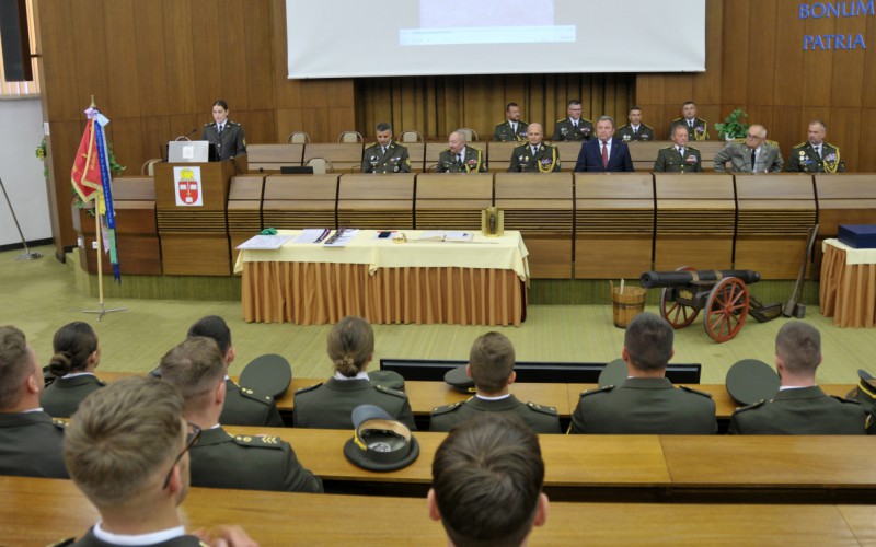 Vyradenie absolventov AOS vojenskej špecializácie G20 - delostrelcov, 30. 06. 2025