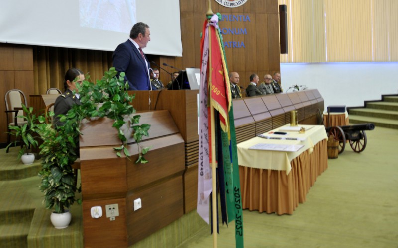 Vyradenie absolventov AOS vojenskej špecializácie G20 - delostrelcov, 30. 06. 2025