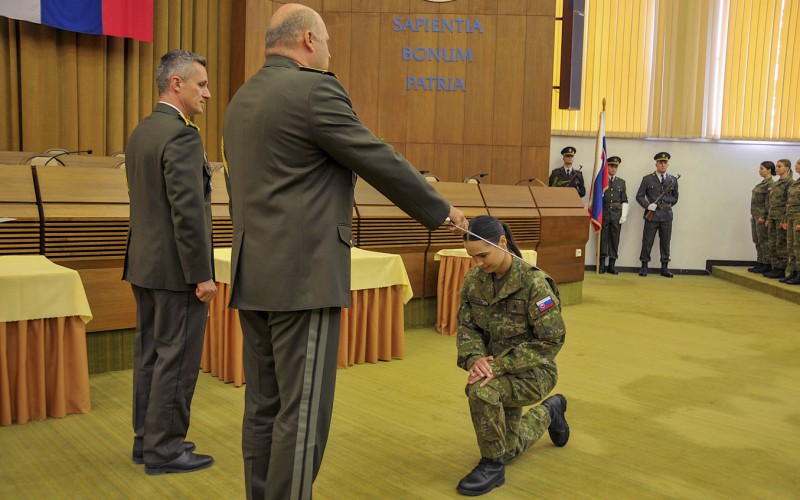 Ukončenie 34. Dôstojníckeho kurzu pre absolventov vysokých škôl, 18. 7. 2025