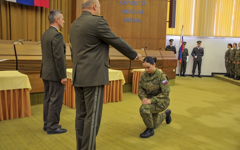 Ukončenie 34. Dôstojníckeho kurzu pre absolventov vysokých škôl, 18. 7. 2025