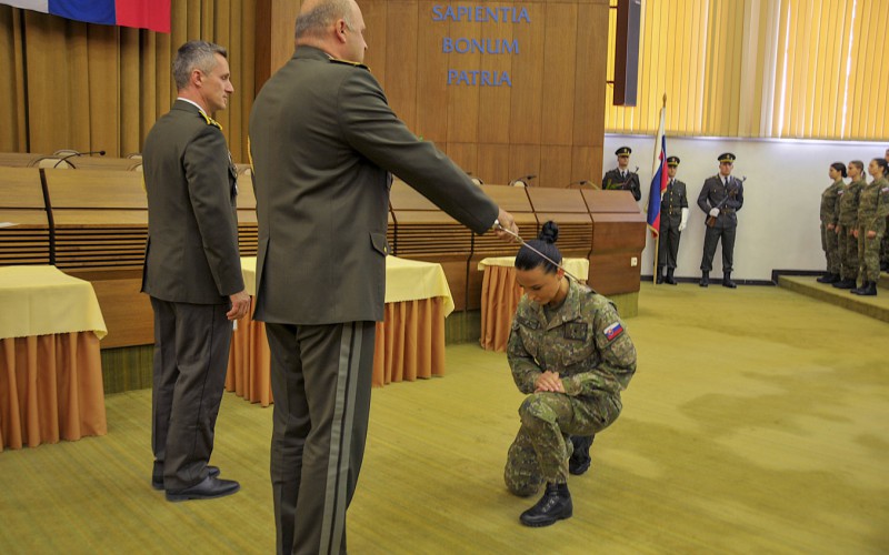 Ukončenie 34. Dôstojníckeho kurzu pre absolventov vysokých škôl, 18. 7. 2025