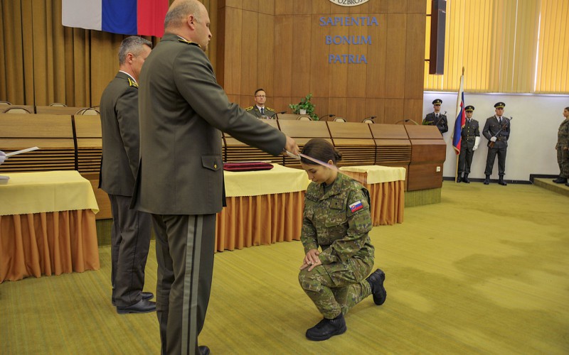 Ukončenie 34. Dôstojníckeho kurzu pre absolventov vysokých škôl, 18. 7. 2025