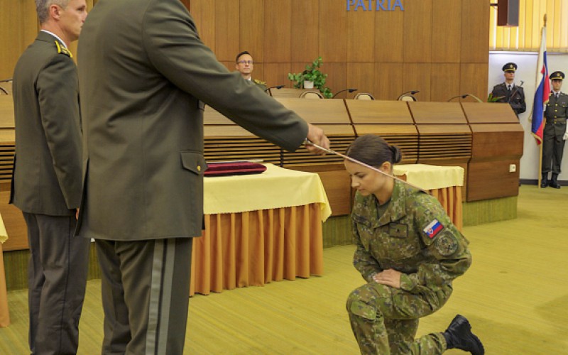 Ukončenie 34. Dôstojníckeho kurzu pre absolventov vysokých škôl, 18. 7. 2025