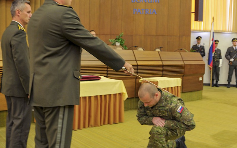 Ukončenie 34. Dôstojníckeho kurzu pre absolventov vysokých škôl, 18. 7. 2025