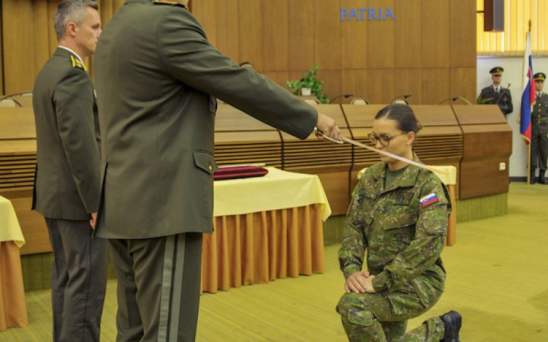 Ukončenie 34. Dôstojníckeho kurzu pre absolventov vysokých škôl, 18. 7. 2025