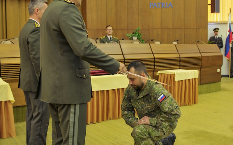 Ukončenie 34. Dôstojníckeho kurzu pre absolventov vysokých škôl, 18. 7. 2025