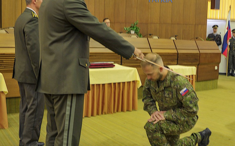 Ukončenie 34. Dôstojníckeho kurzu pre absolventov vysokých škôl, 18. 7. 2025