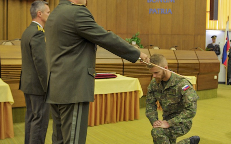 Ukončenie 34. Dôstojníckeho kurzu pre absolventov vysokých škôl, 18. 7. 2025