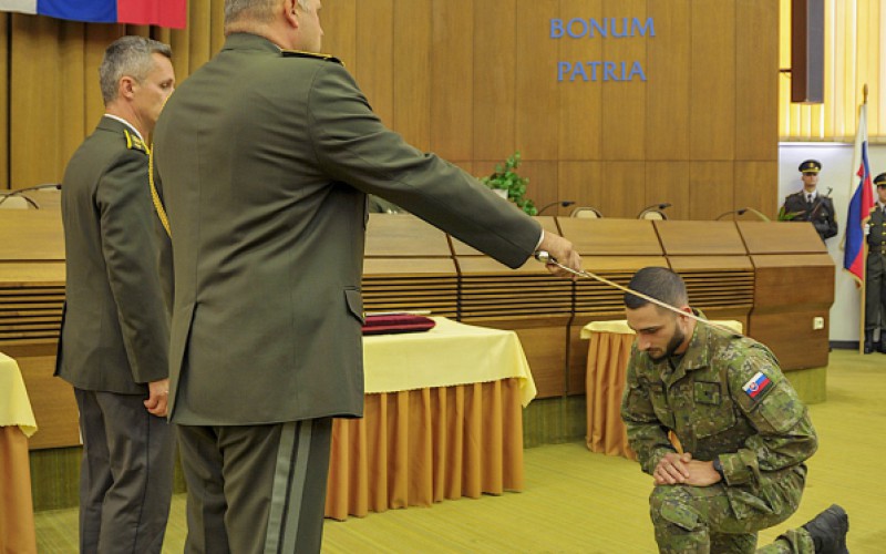 Ukončenie 34. Dôstojníckeho kurzu pre absolventov vysokých škôl, 18. 7. 2025