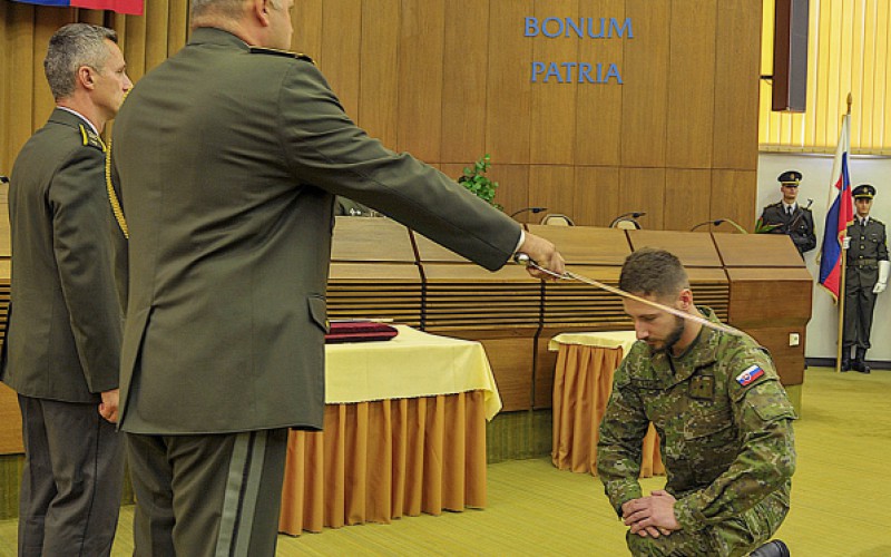 Ukončenie 34. Dôstojníckeho kurzu pre absolventov vysokých škôl, 18. 7. 2025