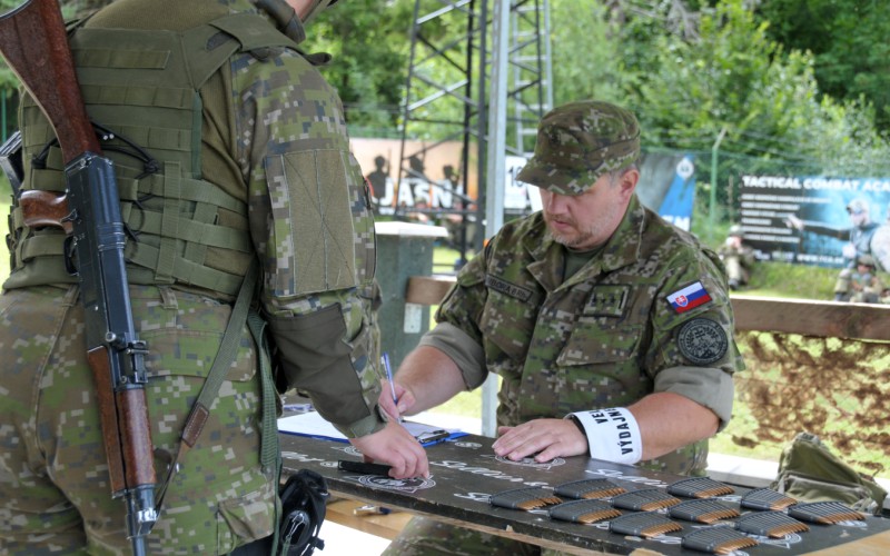 Poľný výcvik v športovo-streleckom areáli Jasná, 23. 07. 2025