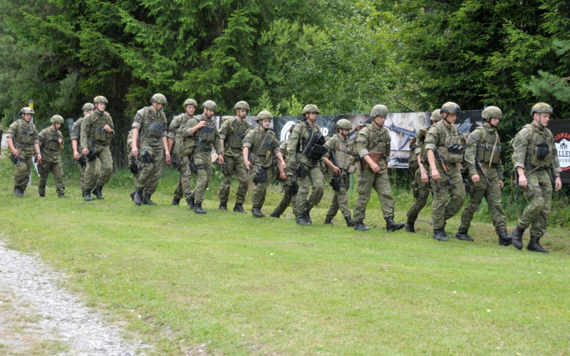 Poľný výcvik v športovo-streleckom areáli Jasná, 23. 07. 2025