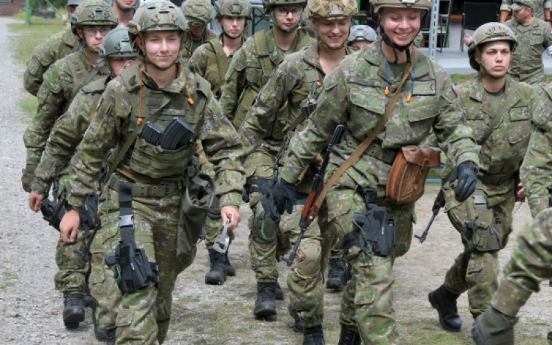 Poľný výcvik v športovo-streleckom areáli Jasná, 23. 07. 2025