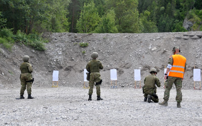 Poľný výcvik v športovo-streleckom areáli Jasná, 23. 07. 2025