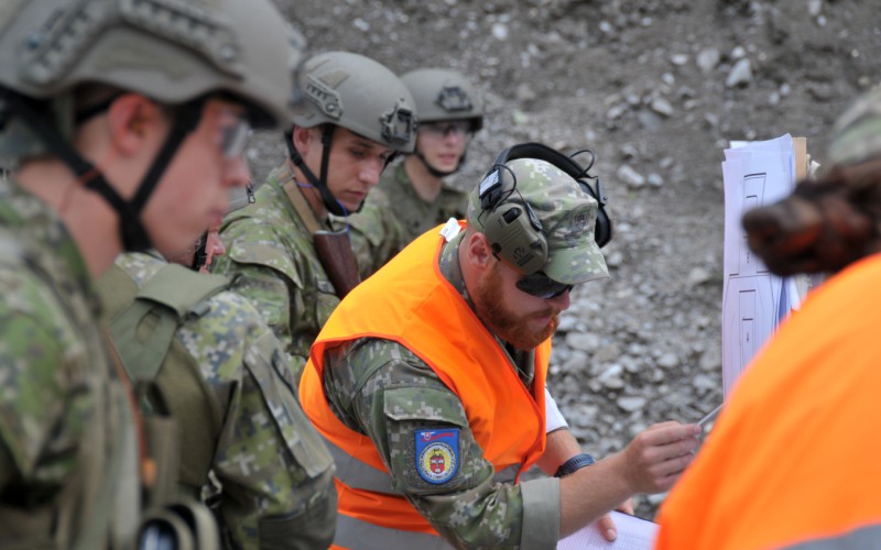 Poľný výcvik v športovo-streleckom areáli Jasná, 23. 07. 2025