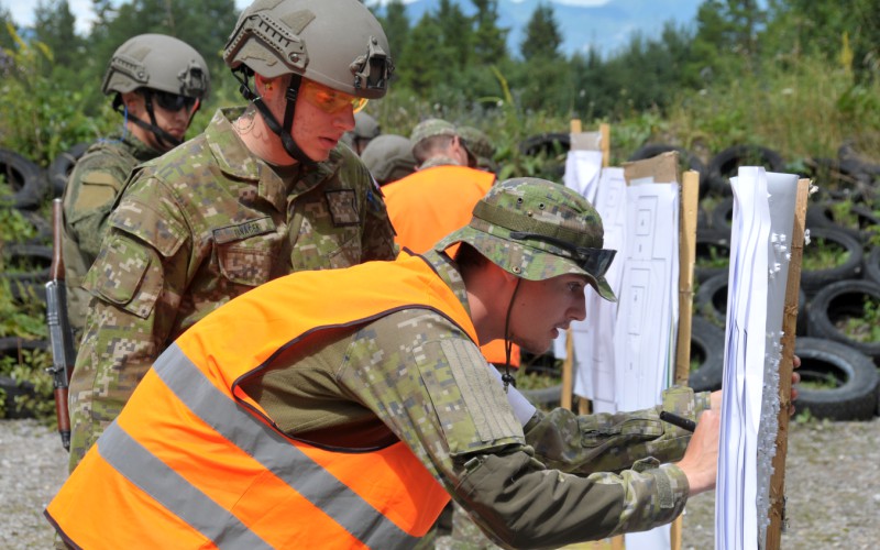 Poľný výcvik v športovo-streleckom areáli Jasná, 23. 07. 2025