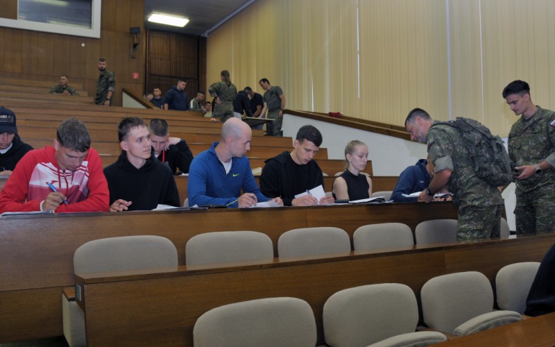 Základný vojenský výcvik - nástup, 18. 08. 2025