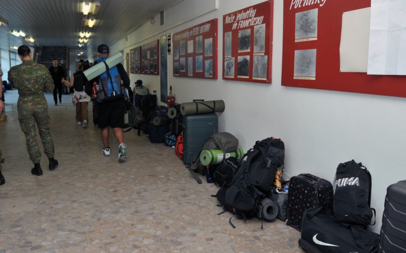 Základný vojenský výcvik - nástup, 18. 08. 2025