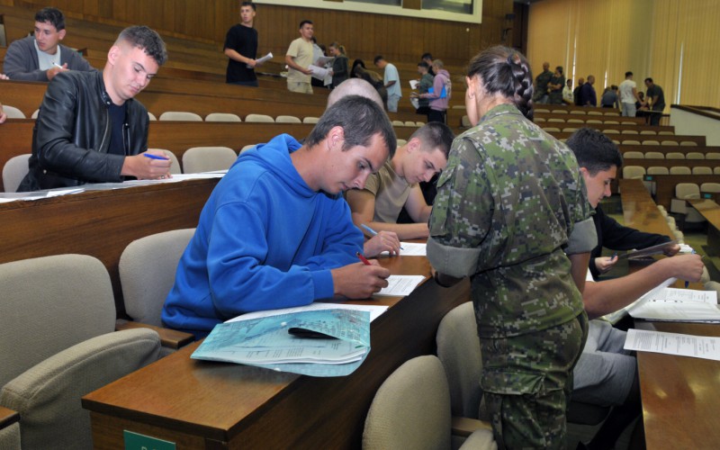 Základný vojenský výcvik - nástup, 18. 08. 2025