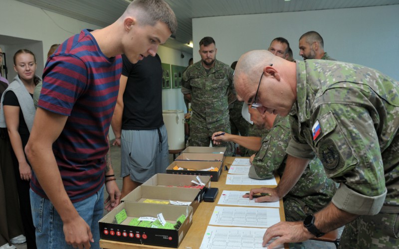 Základný vojenský výcvik - nástup, 18. 08. 2025