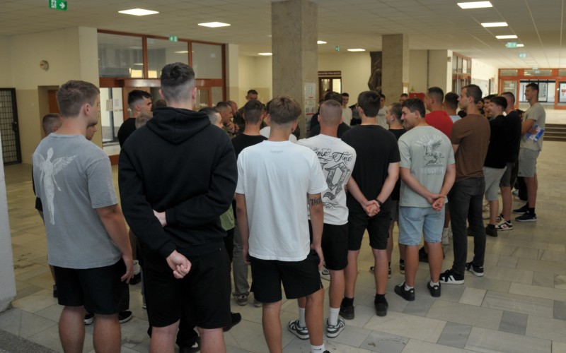 Základný vojenský výcvik - nástup, 18. 08. 2025
