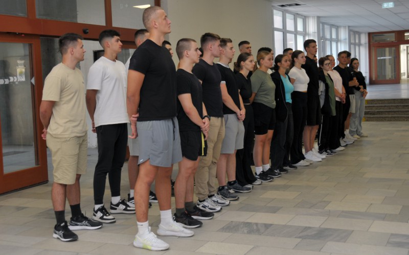 Základný vojenský výcvik - nástup, 18. 08. 2025